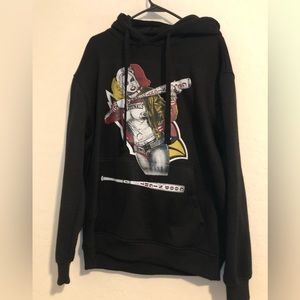 Harley Quinn Cardinals oversized hoodie